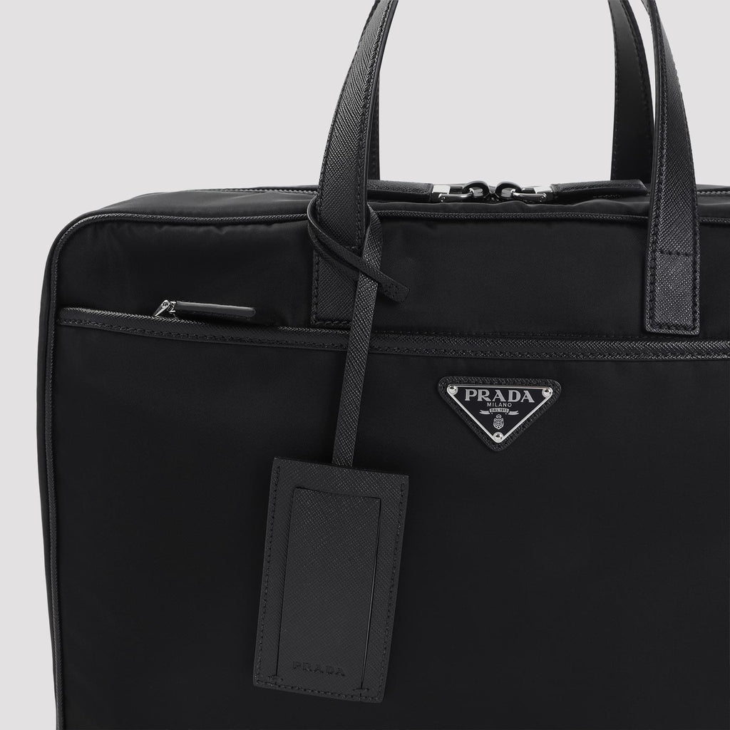 Prada Re-Nylon Briefcase Unisex