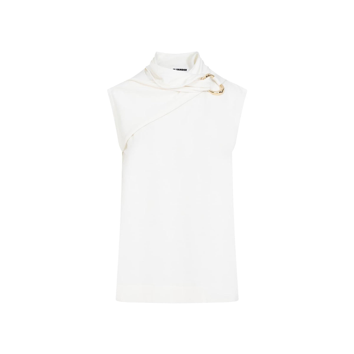 Jil Sander Draped Knitted Tank Top Women