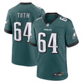 Brett Toth Philadelphia Eagles Nike  Game Jersey - Midnight Green