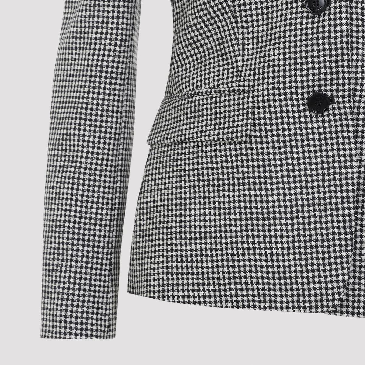 Alexander Mcqueen Off Shoulder Jacket Harness Women