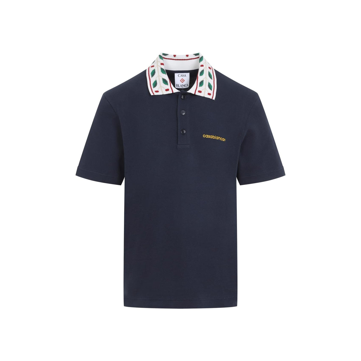 Casablanca Laurel Piqué Polo Men