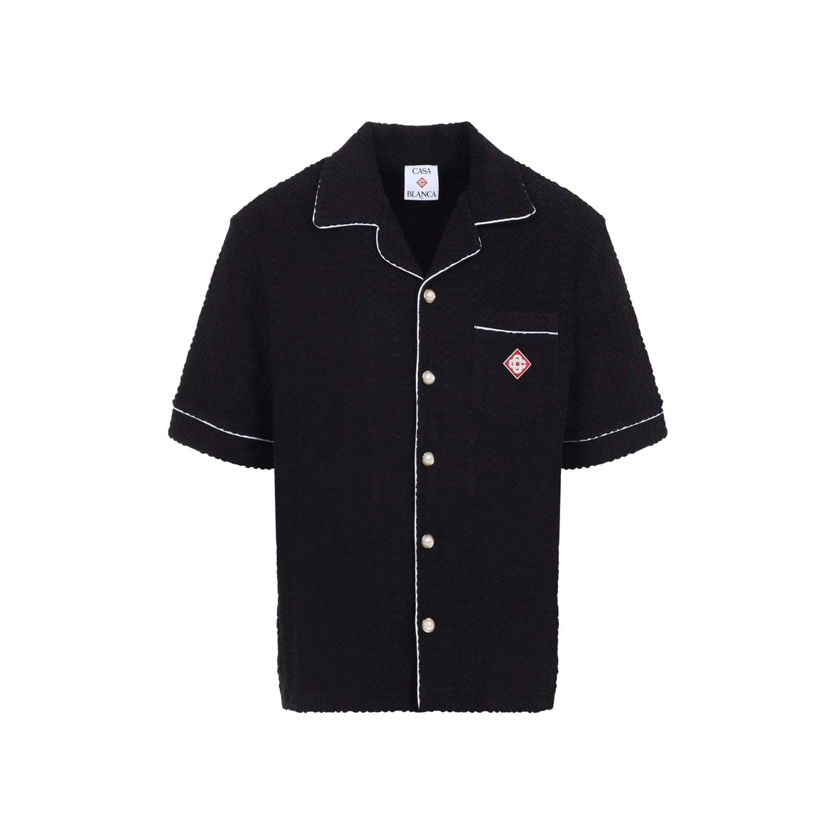 Casablanca Towelling Monogram Shirt Men
