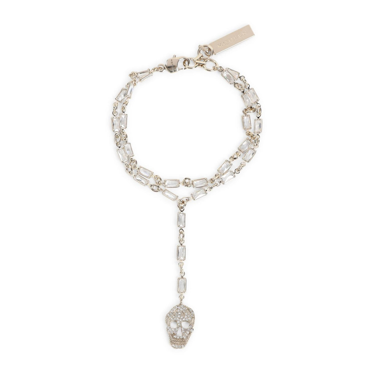 Alexander Mcqueen Pavè Skull Bracelet Women