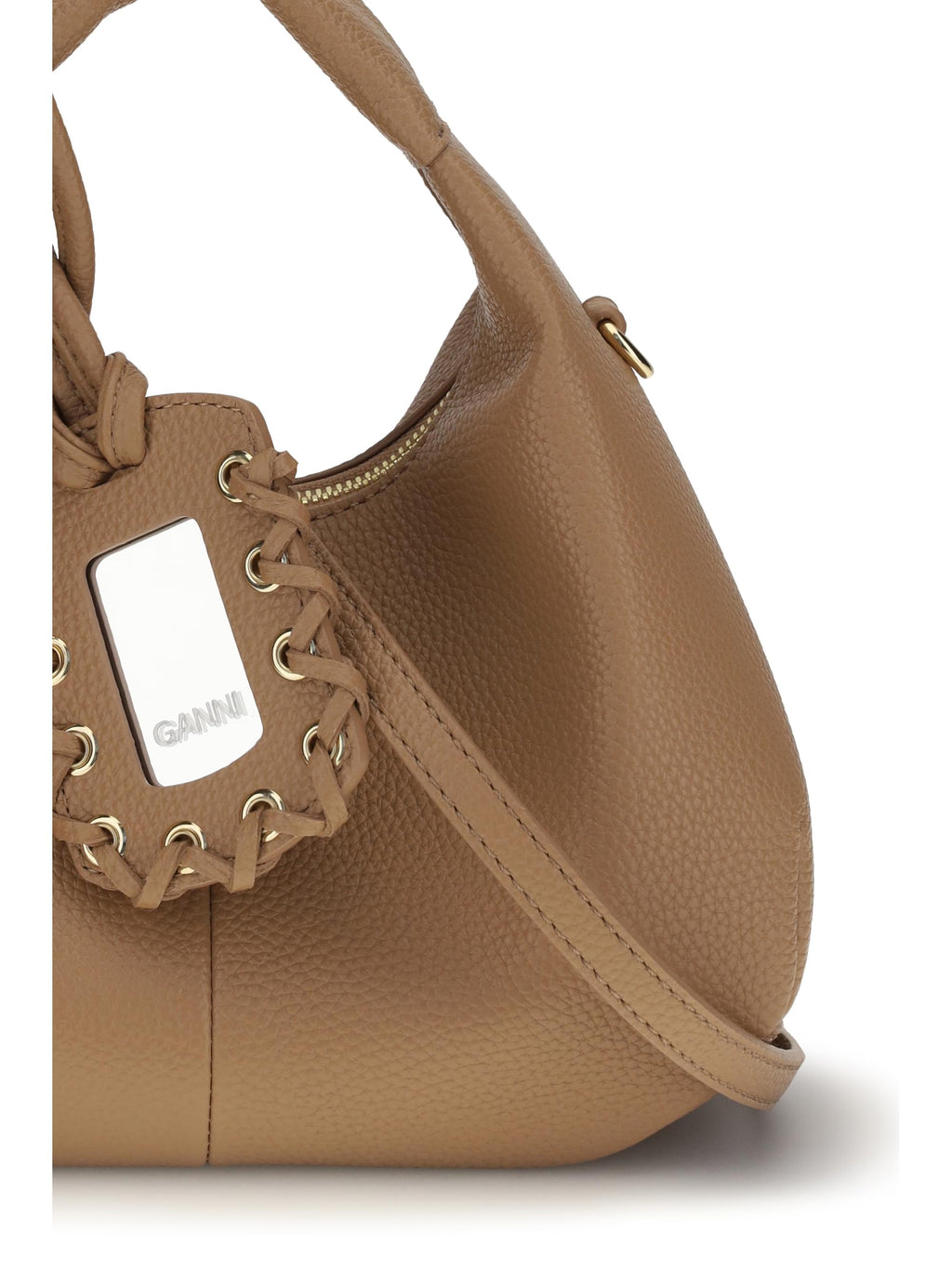 Ganni Women Hobo Handbag