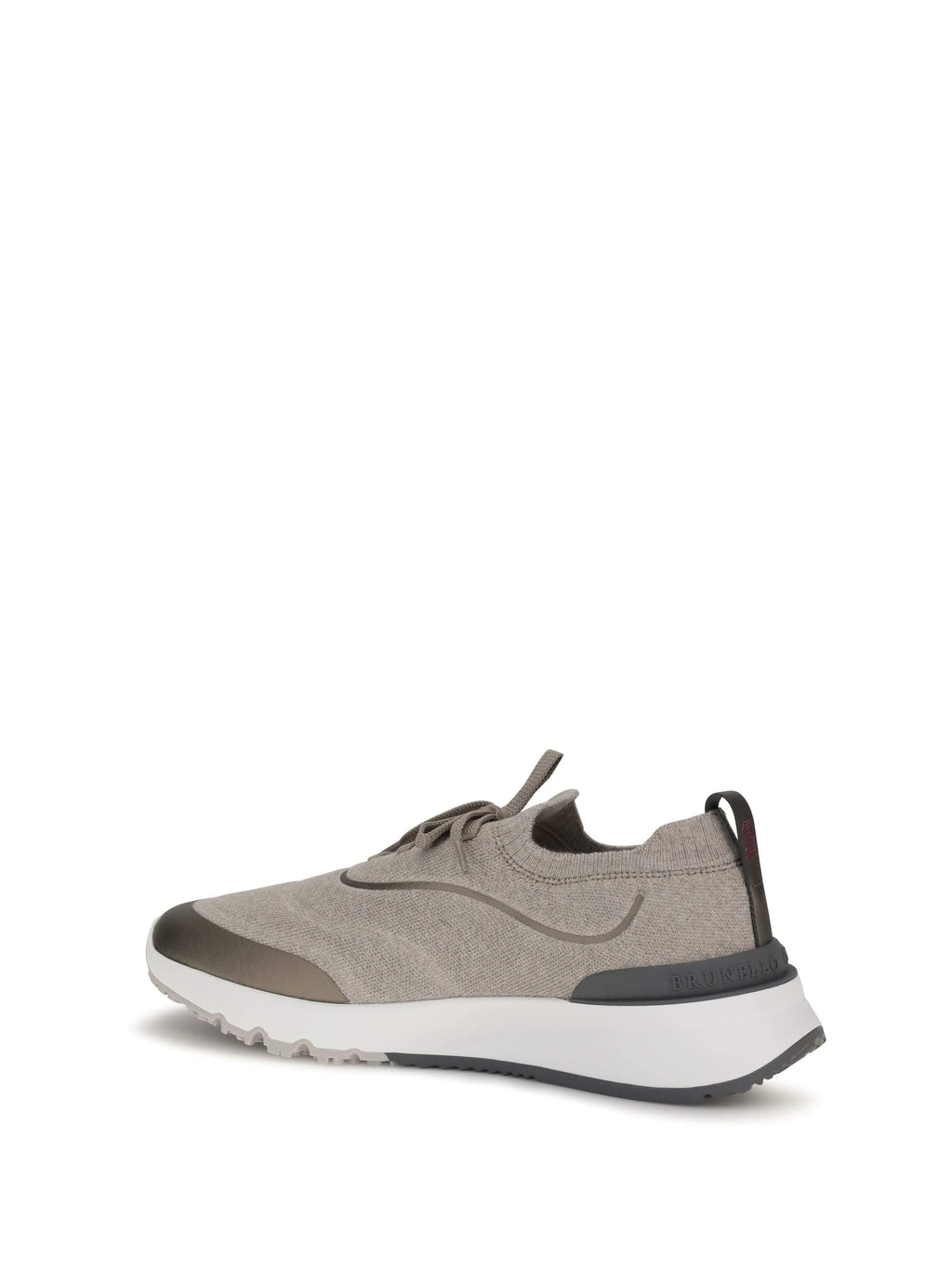Brunello Cucinelli Men Techno Cotton Knit Sneakers Runners