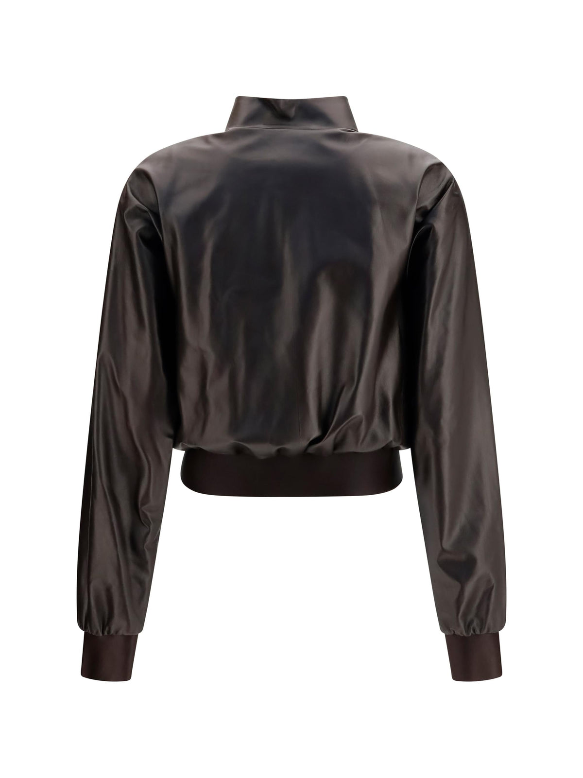 Gucci Women Soft Nappa Bomber Jacket