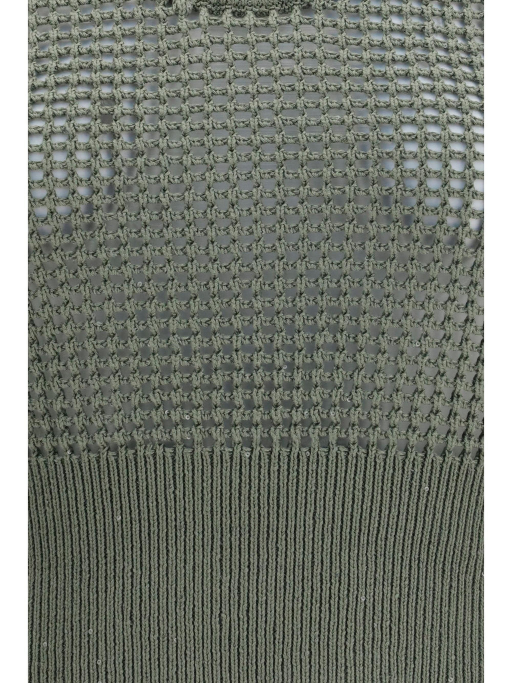 Brunello Cucinelli Women Perforated Sequin Tank Top