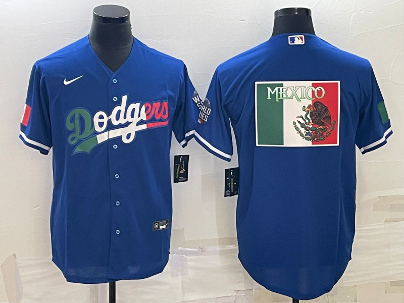 Men's Los Angeles Dodgers Blue Replica Player jersey