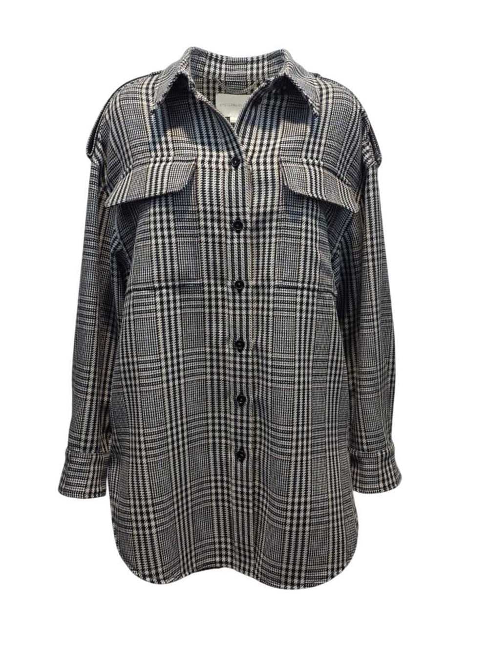 Stella Mccartney Women Plaid Wool Shirt