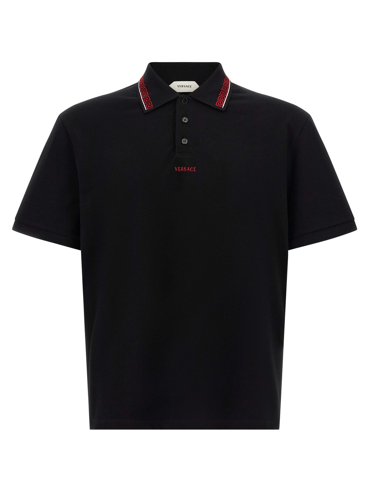 Versace Men 'Greca' Polo Shirt
