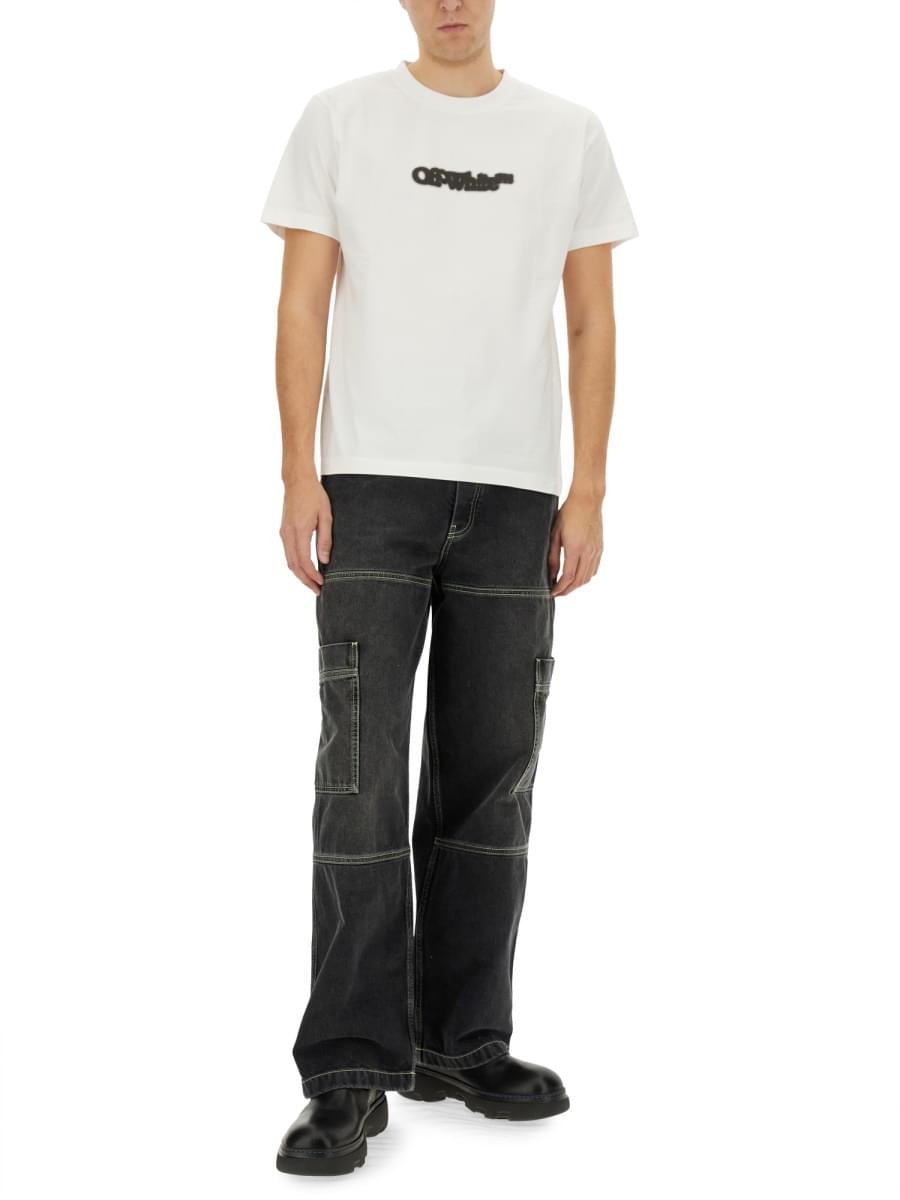 Off-White Men Cargo Jeans