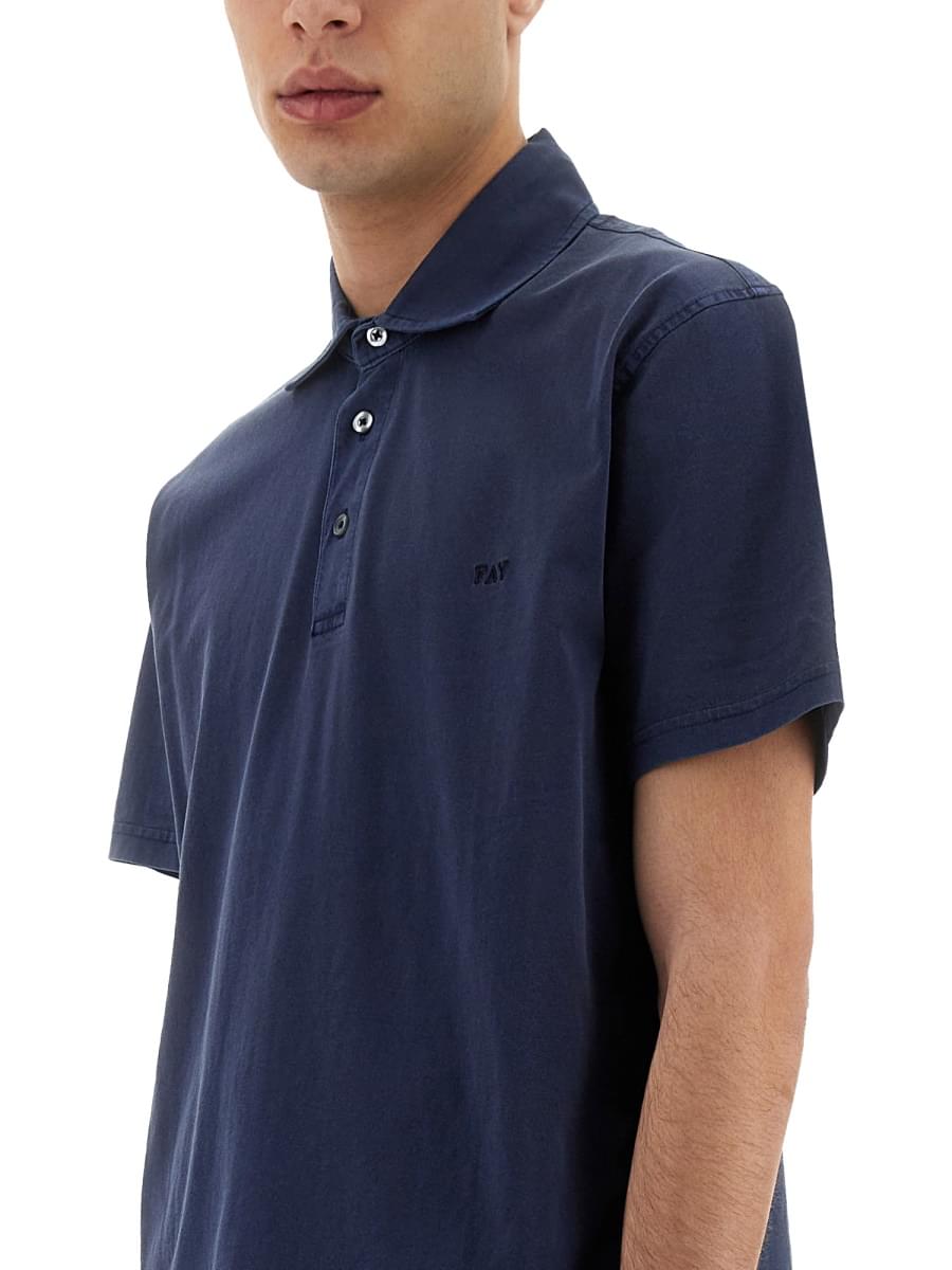Fay Men Jersey Polo.