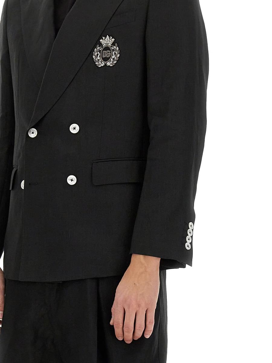 Dolce & Gabbana Men Double-Breasted Jacket
