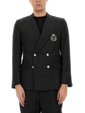 Dolce & Gabbana Men Double-Breasted Jacket
