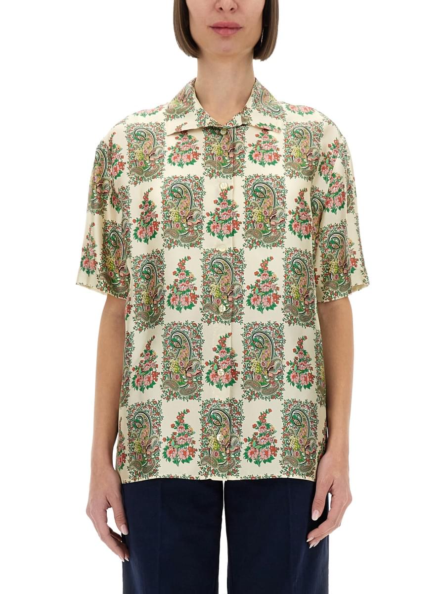 Etro Women Silk Shirt