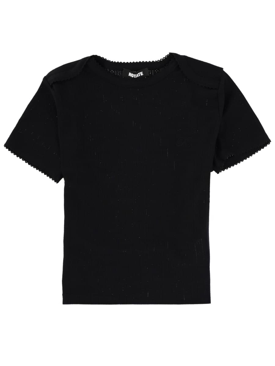 Rotate Women "Pointelle" T-Shirt