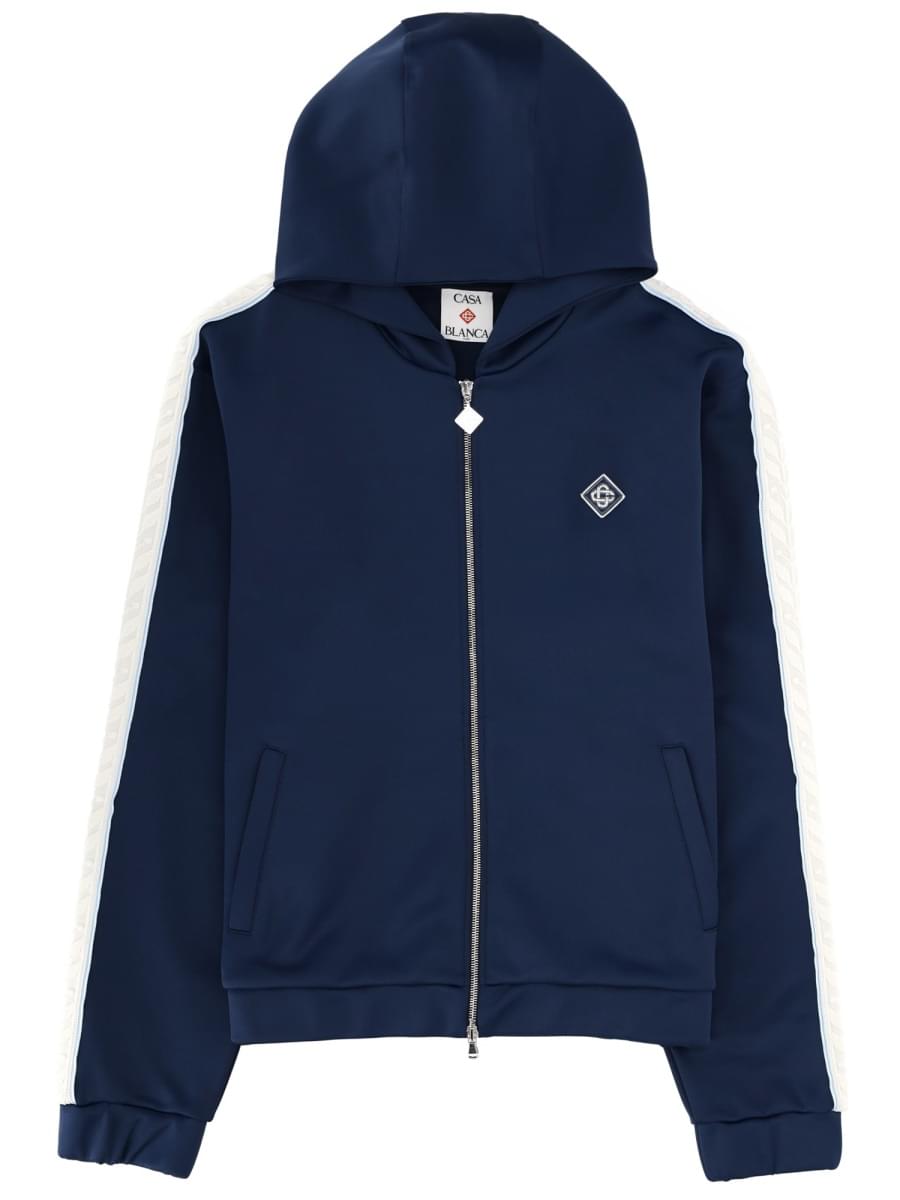 Casablanca Men Zipper Hoodie