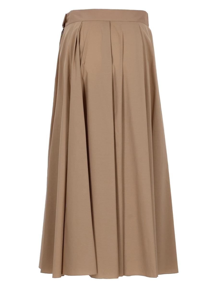 Fay Women Cotton Midi Skirt