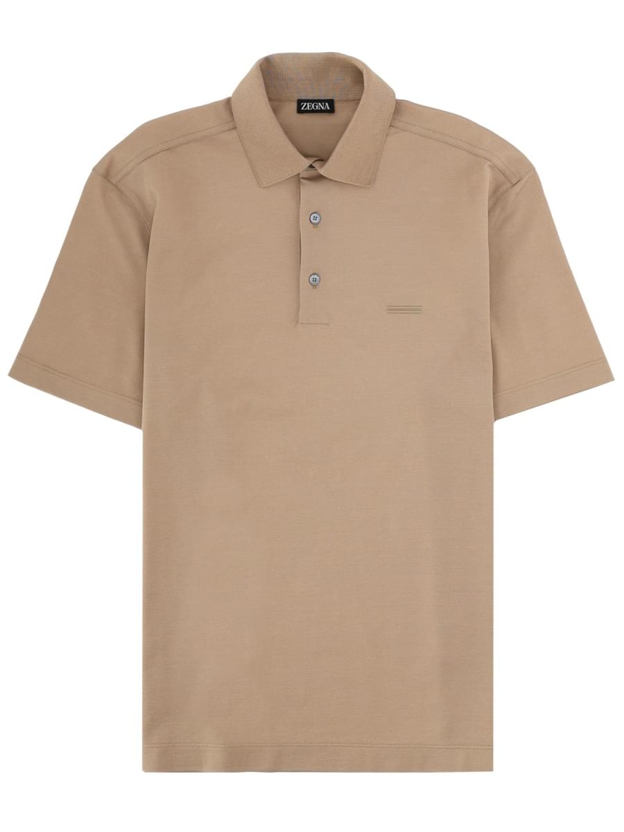 Zegna Men Polo Regular Fit