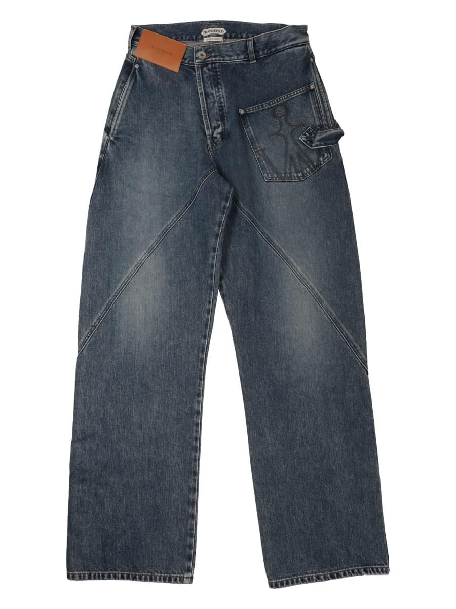 Jw Anderson Men Jeans "Twisted Workwear"