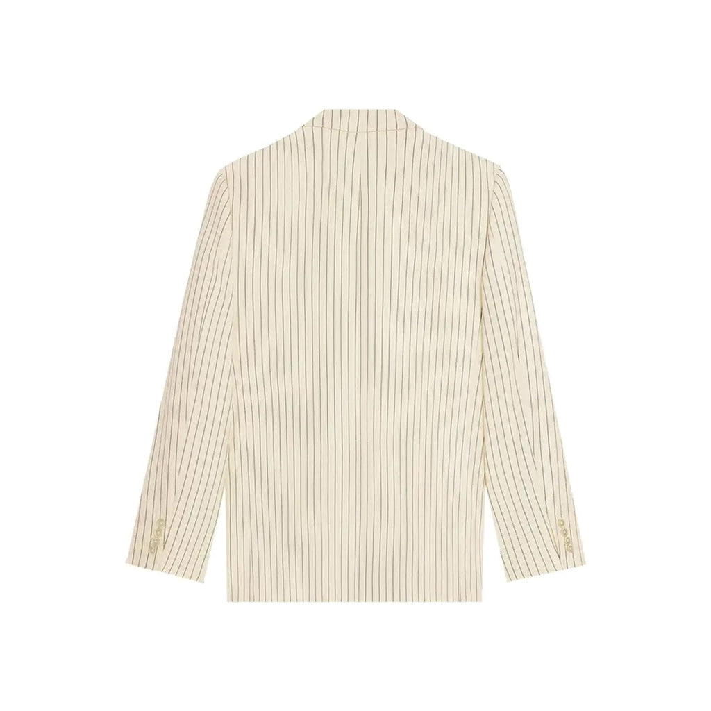 Celine Wool Striped Blazer Men