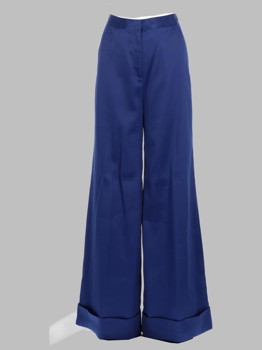 Self-Portrait Women Pantalone Ampio In Raso