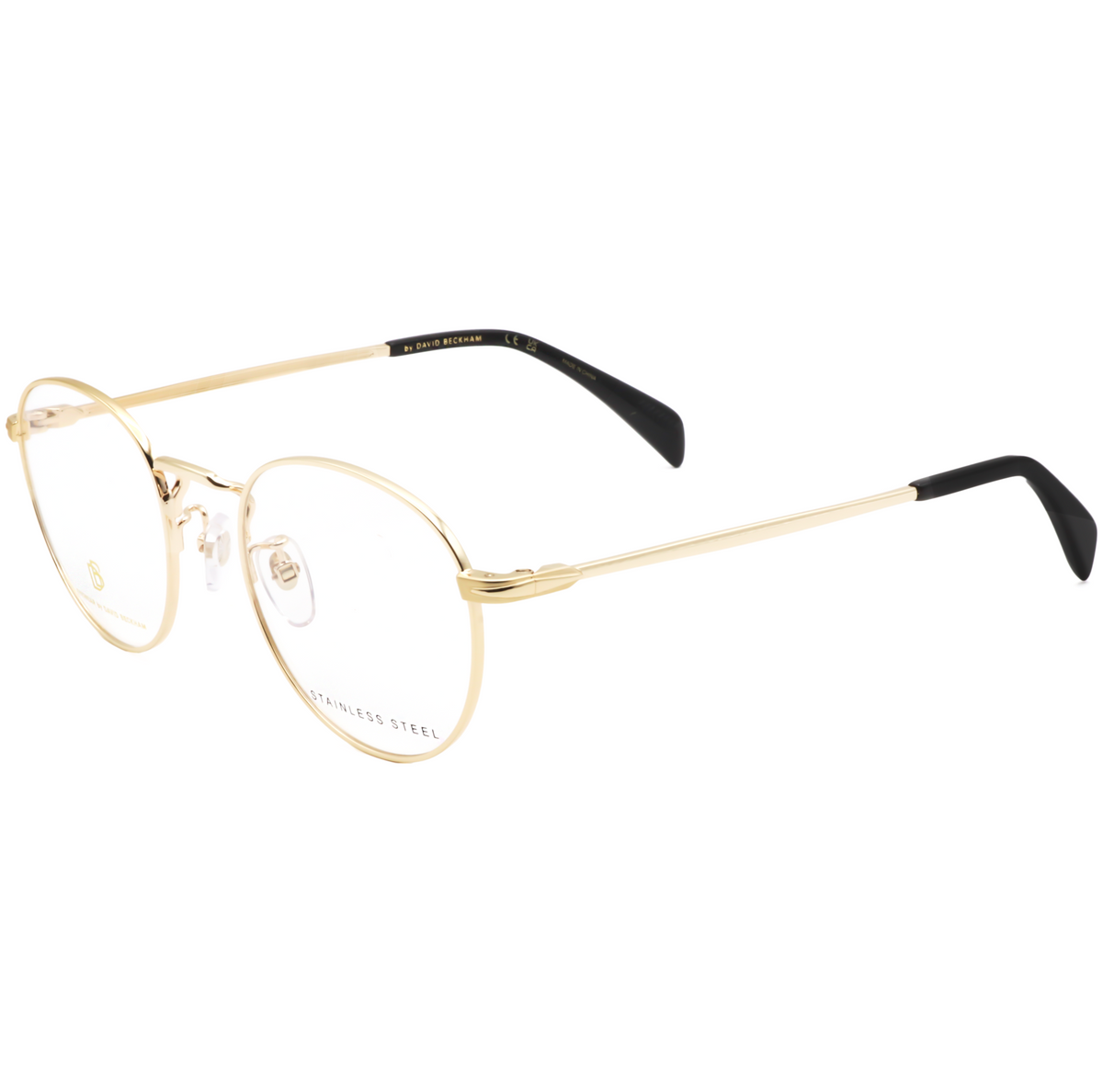 David Beckham Men's 50 mm Gold Opticals