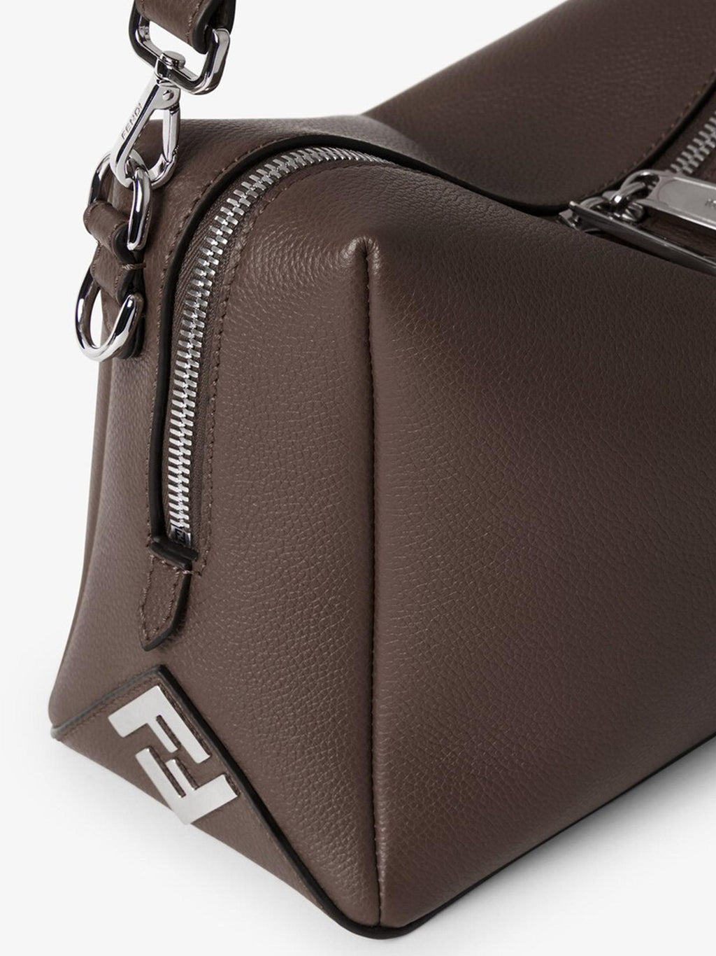 Fendi Men Fendi Lui Medium Leather Shoulder Bag