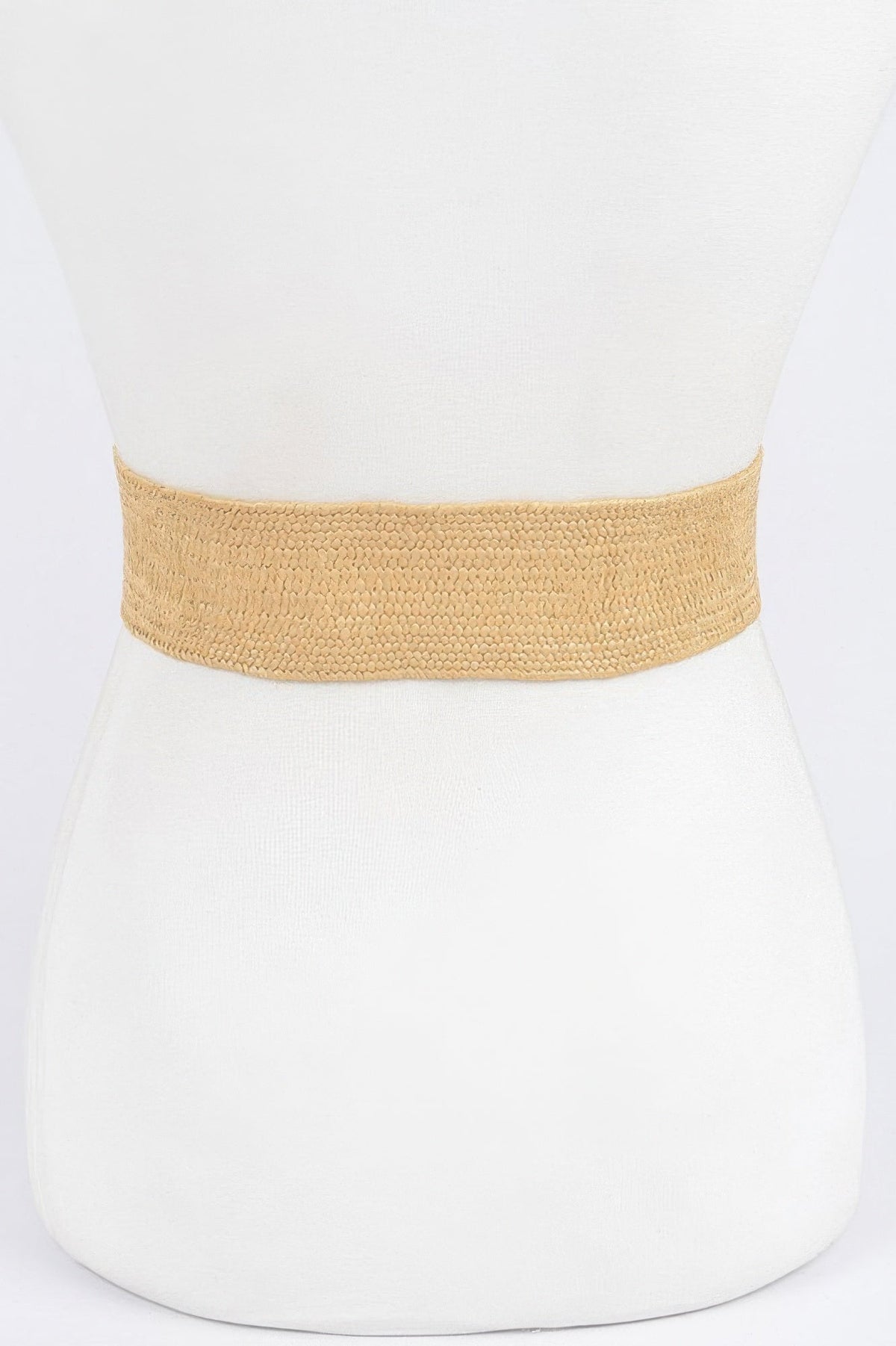 Metal Buckle Stretch Waist Belt
