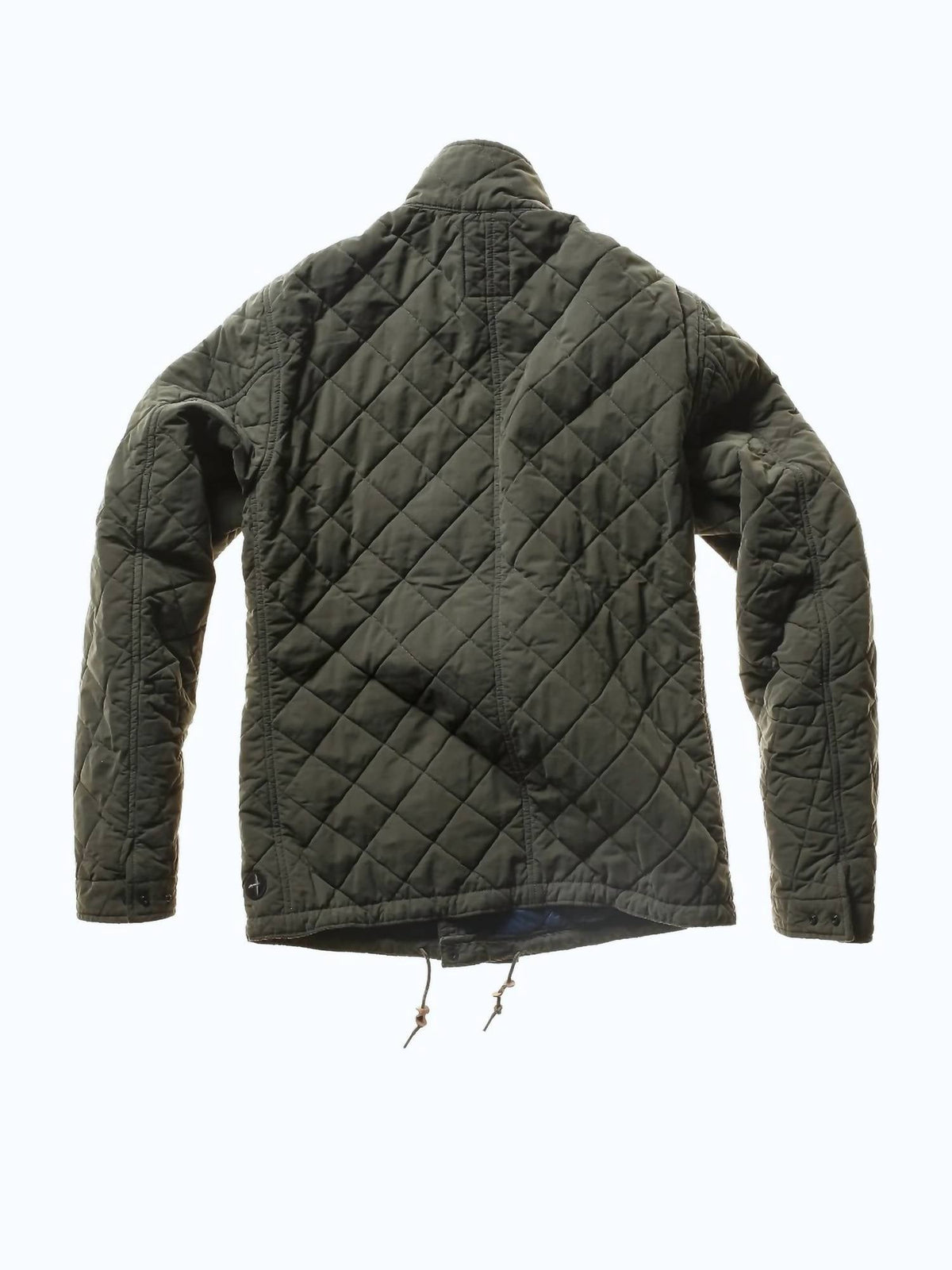 Quilted Tanker Jacket In Dark Loden