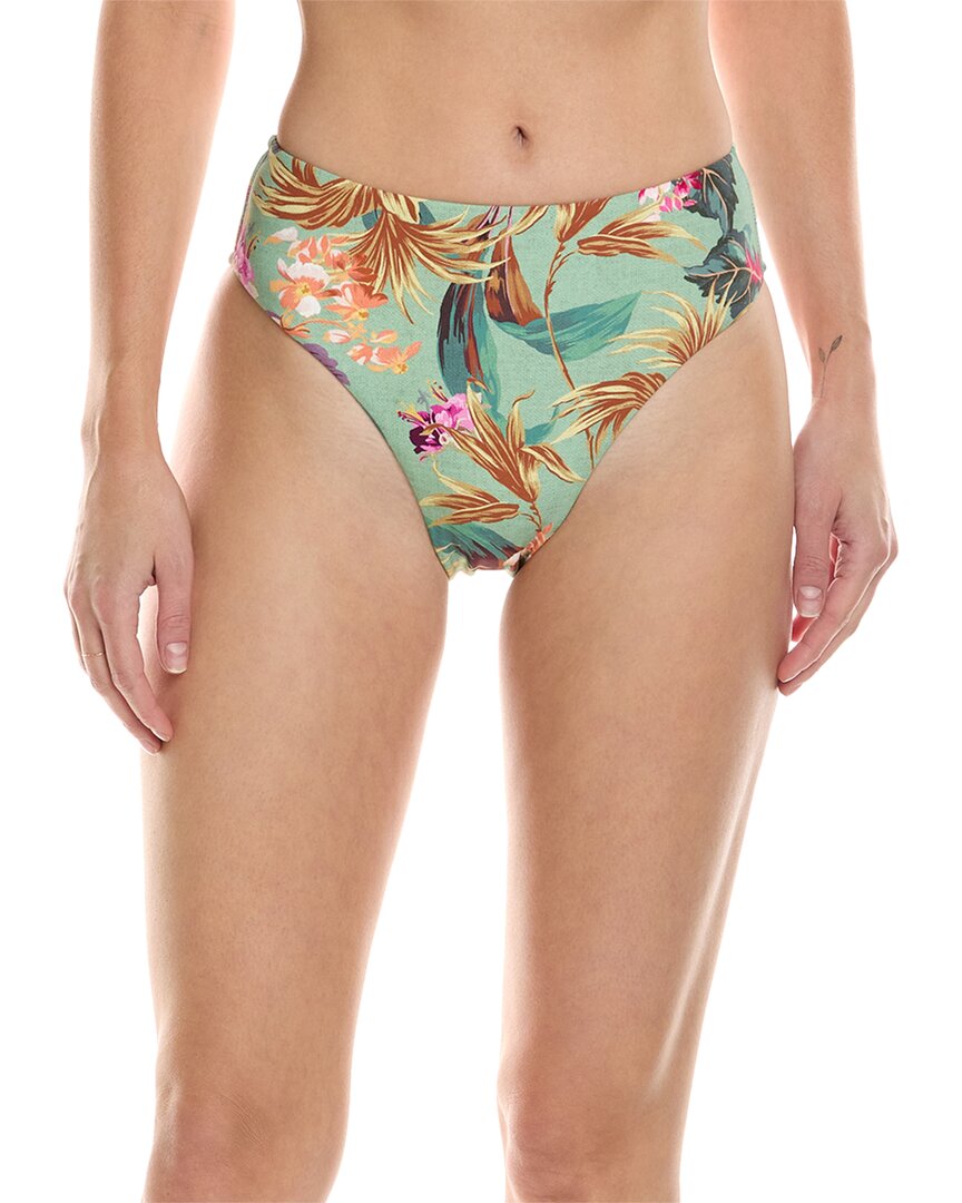 Monte and Lou High-Waist High-Leg Bikini Bottom