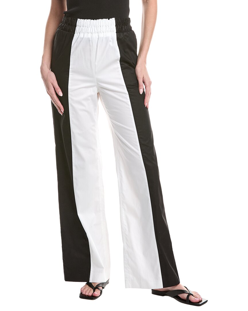 Fabiana Filippi Bicolor Poplin Easy Pant