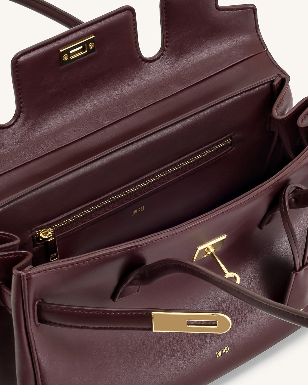 Yara Shoulder Bag - Deep Burgundy