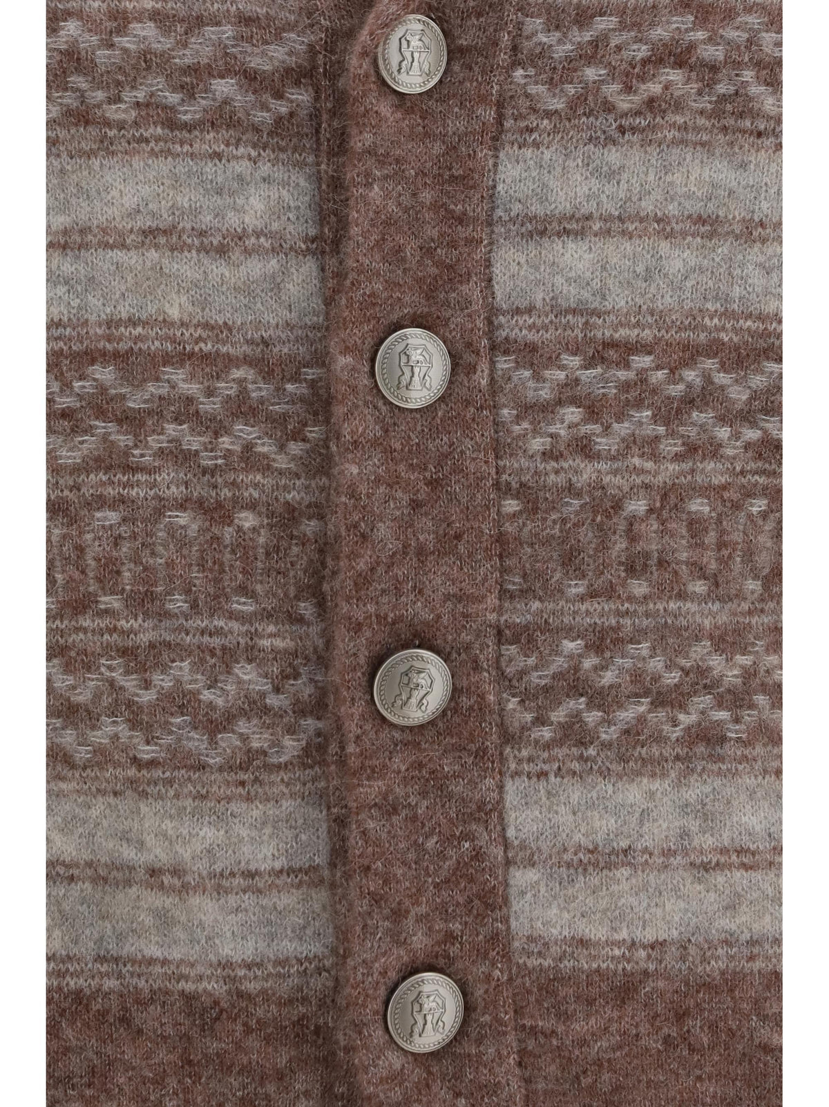 Brunello Cucinelli Men V-Neck Button Cardigan