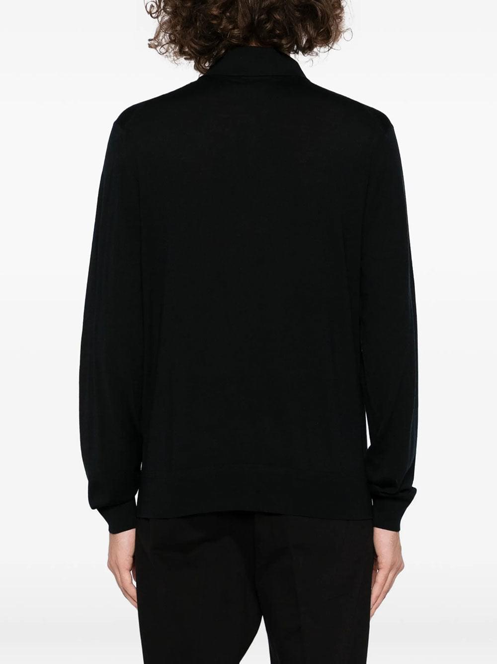 Tom Ford Men Wool Knitted Polo