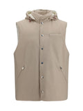 Brunello Cucinelli Men Wool Down Vest