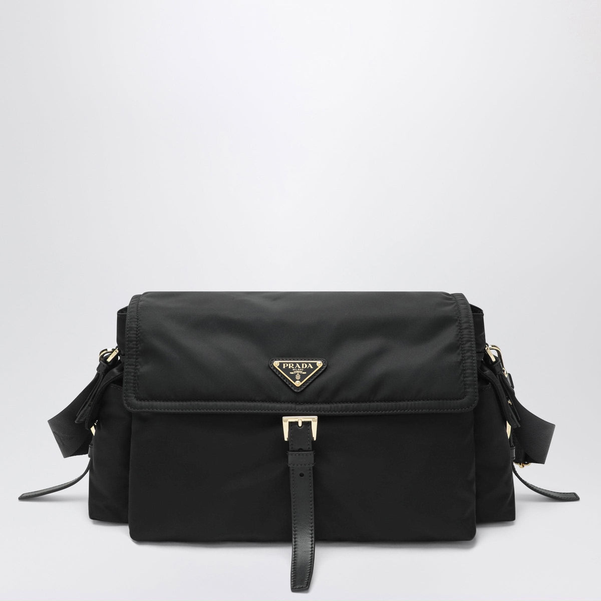 Prada Prada Explore Large Black Re-Nylon Bag Women