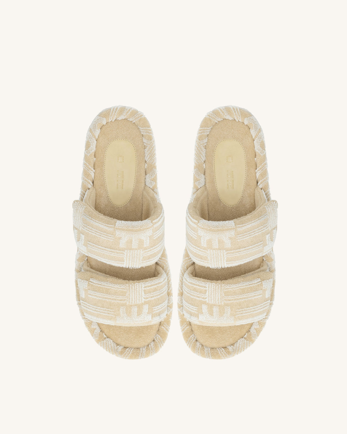 Lexi Terry Slide Sandal - OatMilk