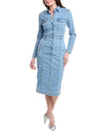 7 For All Mankind Luxe Denim Dress