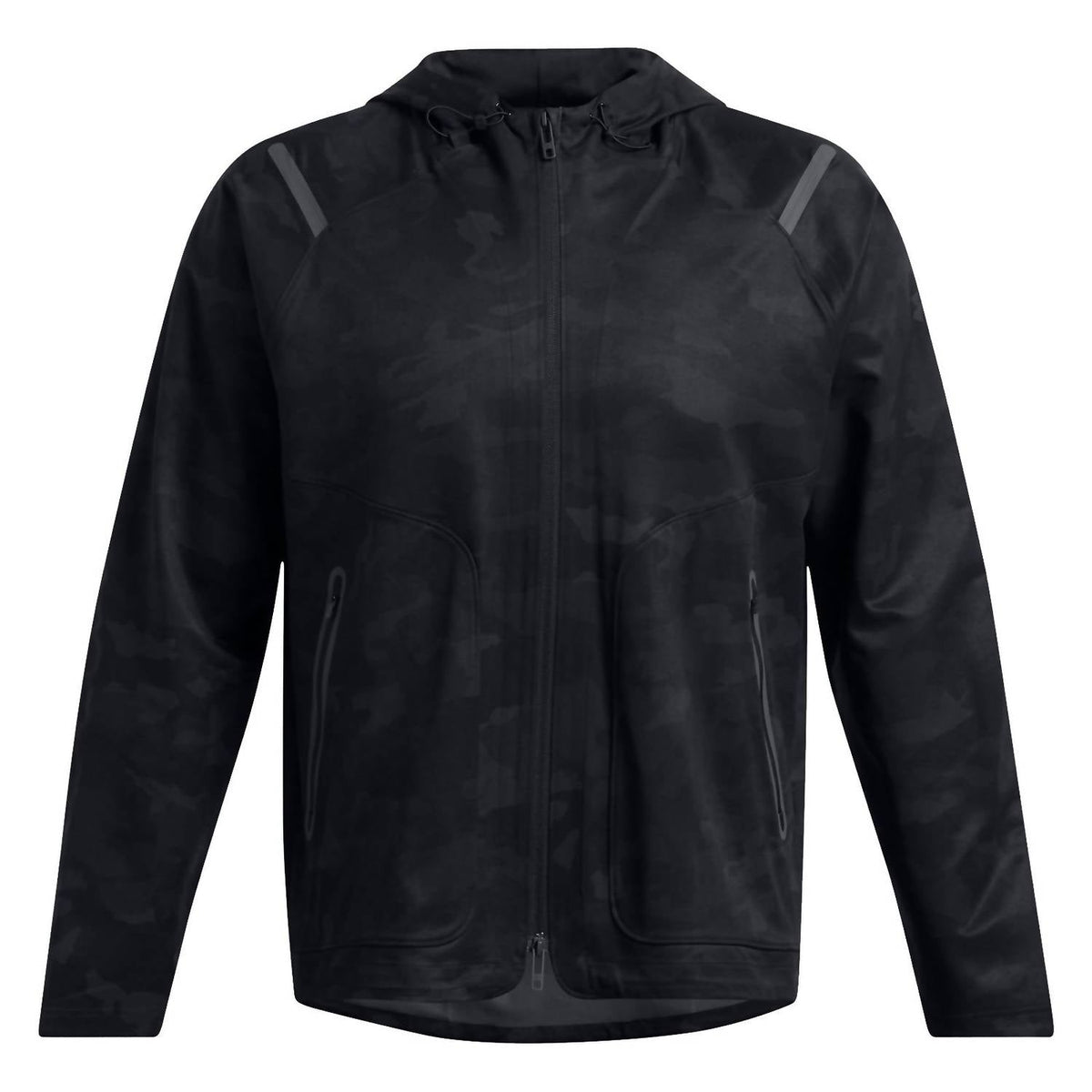 Unstoppable Hoodie Jacket In Camo Black