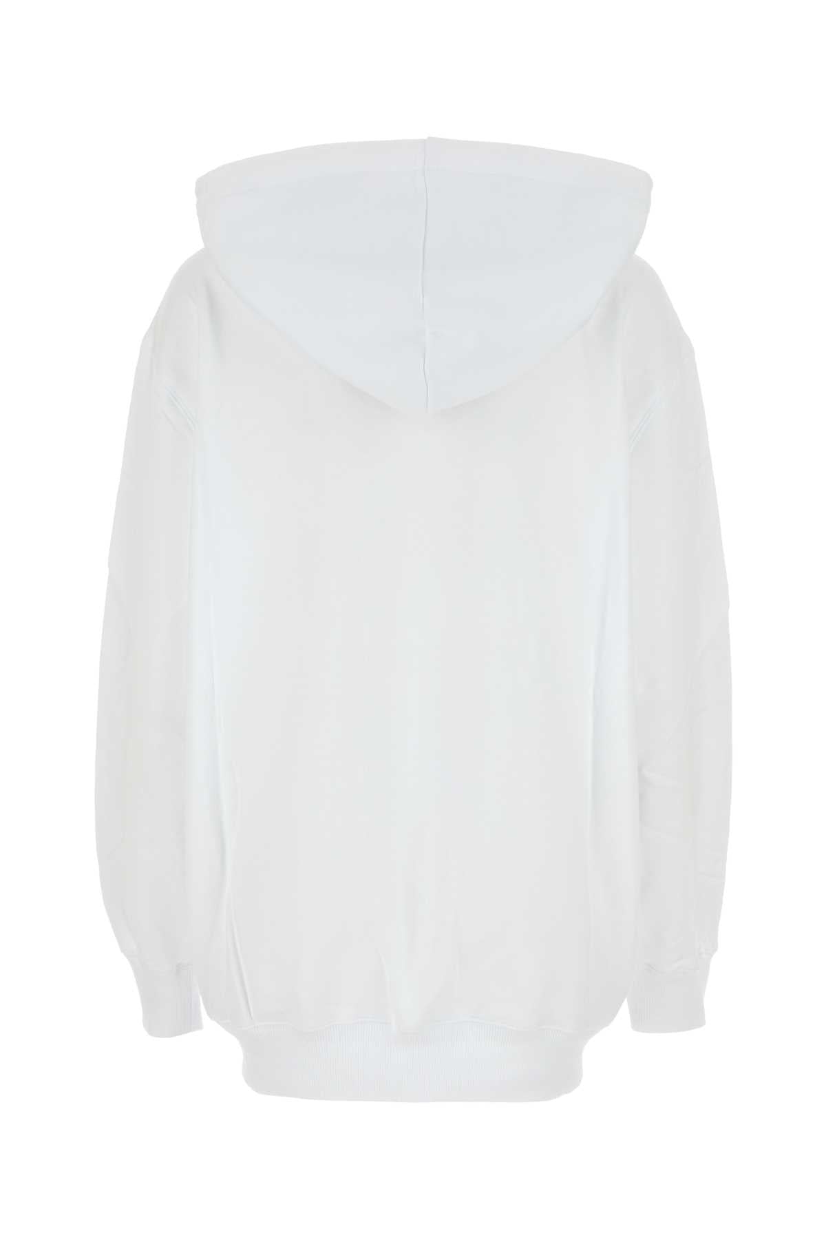 Lanvin Women White Cotton Sweatshirt