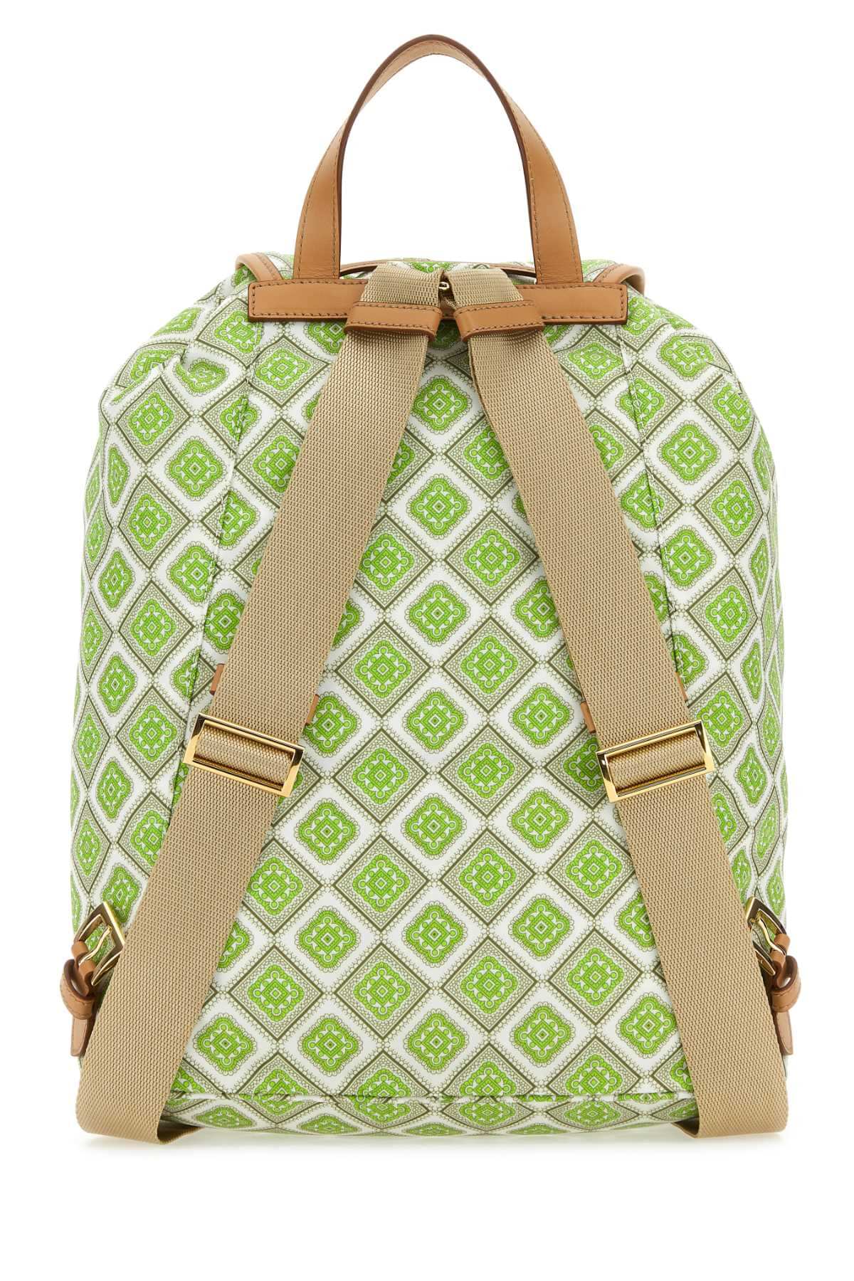 Prada Women Printed Re-Nylon Backpack