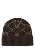 Gucci Unisex Embroidered Cashmere Beanie Hat