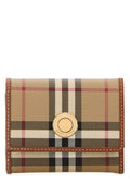 Burberry Women Printed Canvas Small Check Wallet