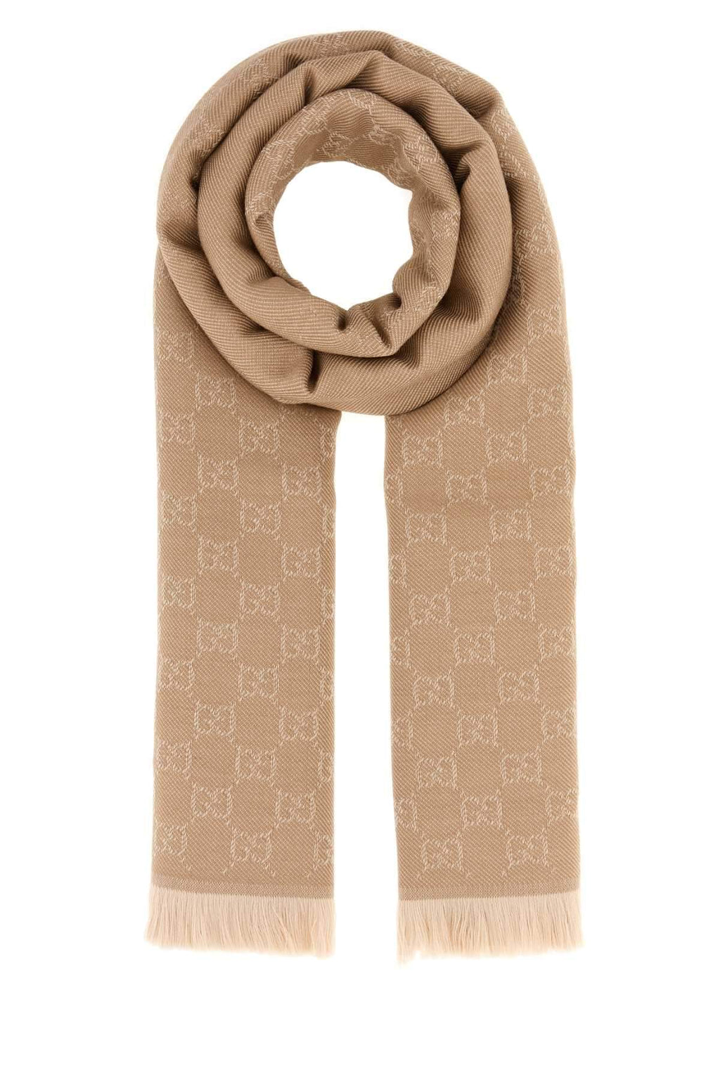 Gucci Women Embroidered Wool Scarf