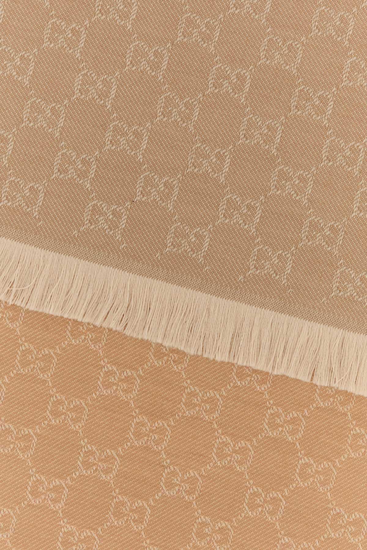 Gucci Women Embroidered Wool Scarf