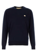 Valentino Garavani Men Midnight Blue Wool Sweater