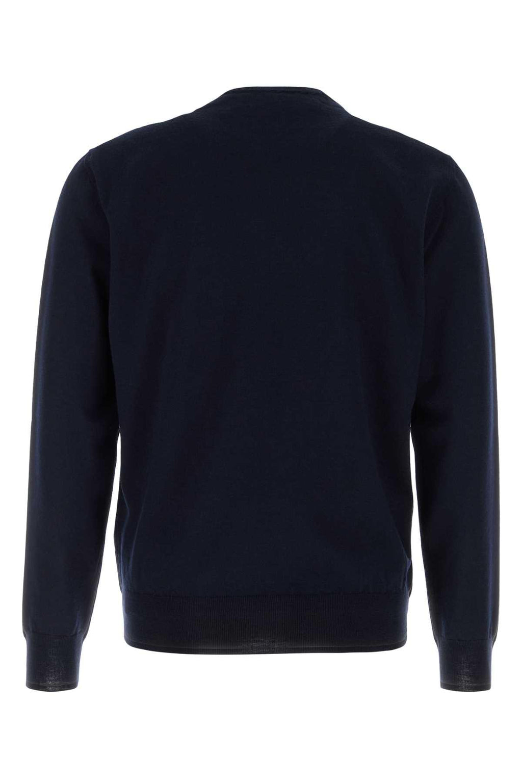 Valentino Garavani Men Midnight Blue Wool Sweater