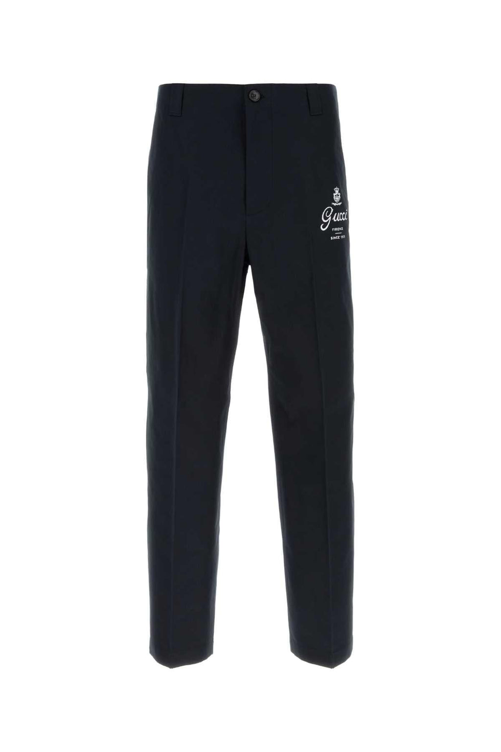 Gucci Men Midnight Blue Twill Pant