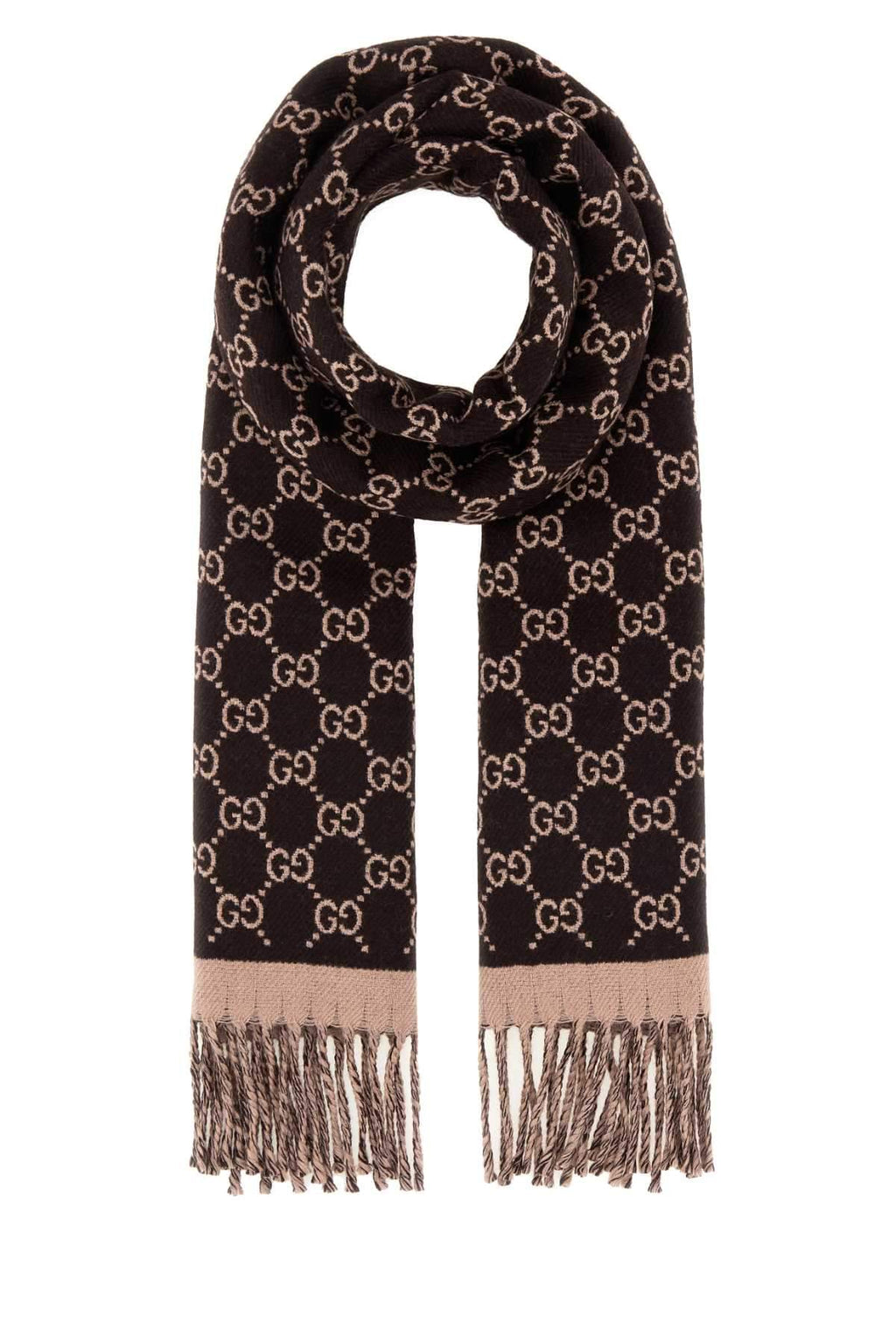 Gucci Women Embroidered Wool Scarf